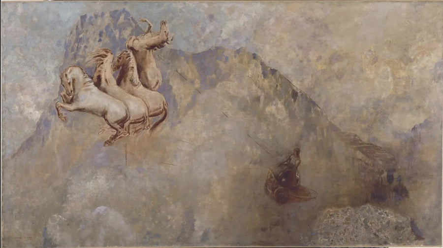 El carro del Sol - Odilon Redon