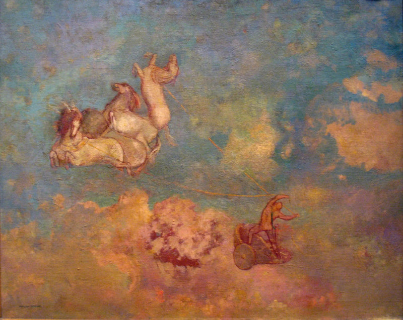 El Carro de Apolo - Odilon Redon