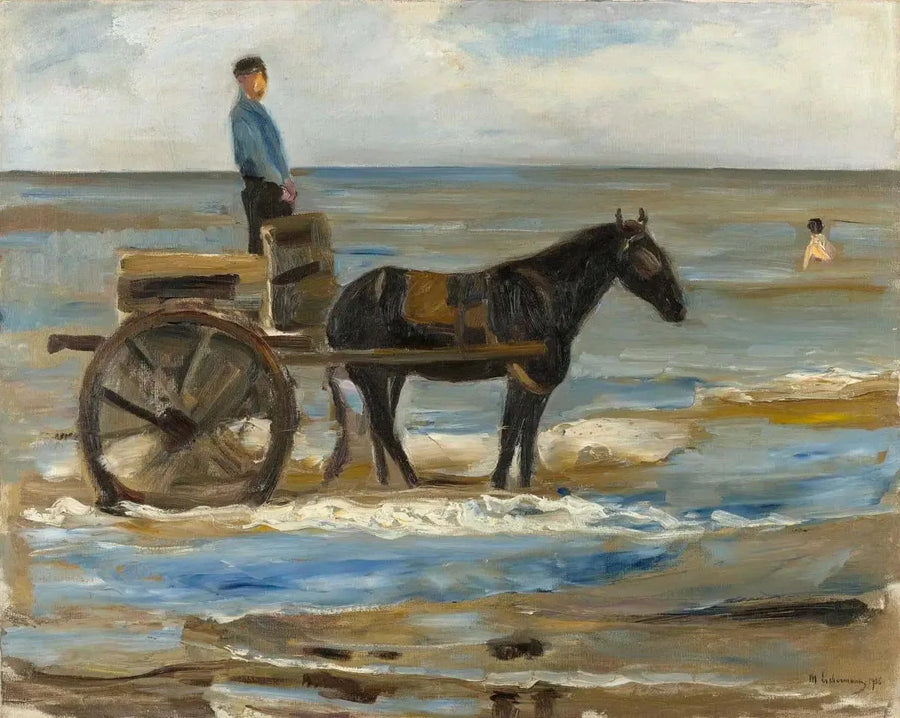 El carrito del salvavidas - Max Liebermann
