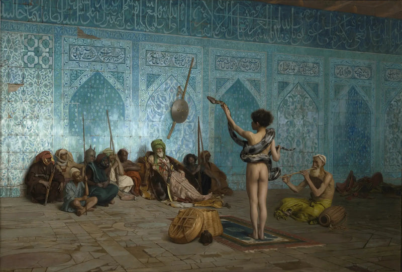 El Encantador de serpientes - Jean-Léon Gérôme