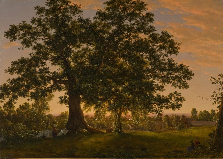 El Arbol de la Carta en Hartford - Frederic Edwin Church