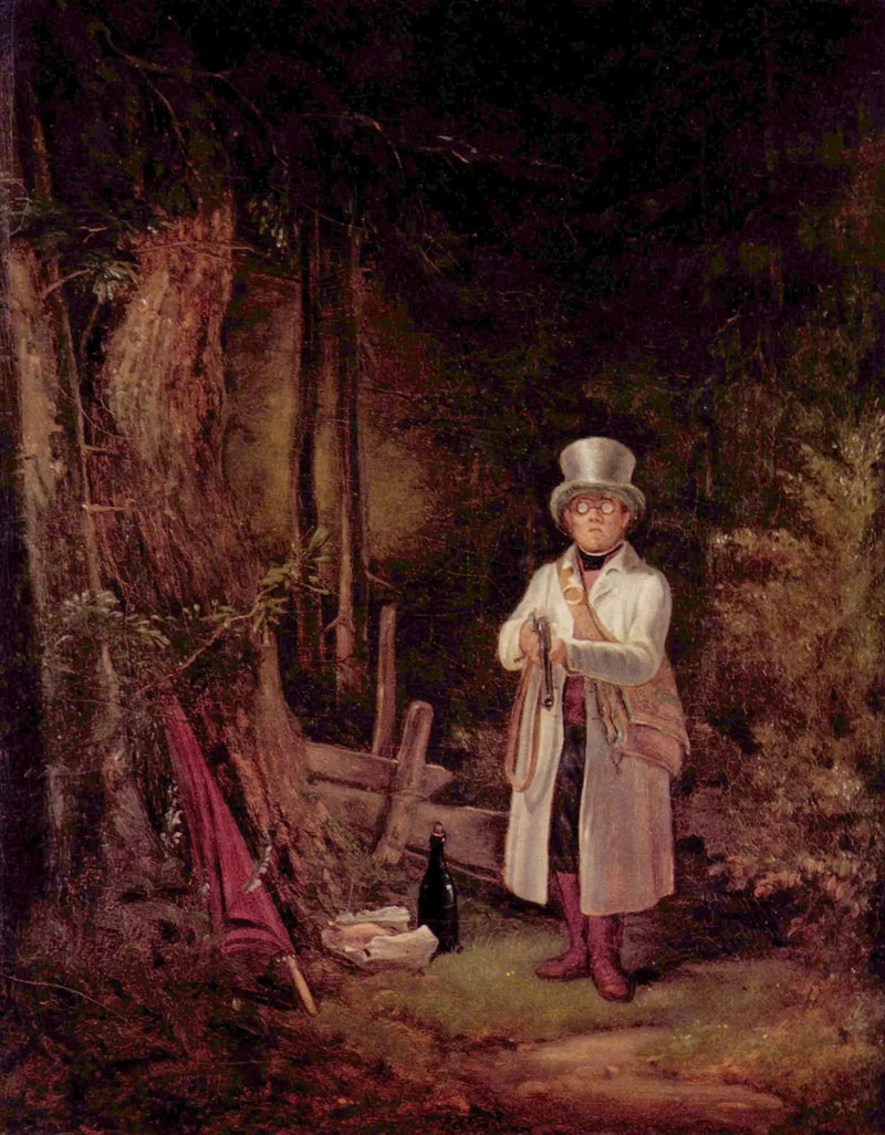 El cazador del domingo - Carl Spitzweg