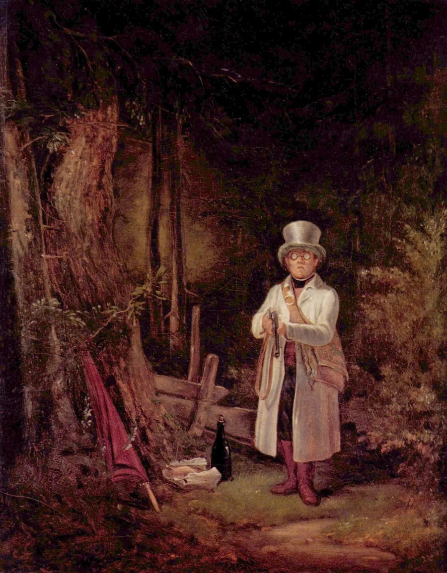 El cazador del domingo - Carl Spitzweg