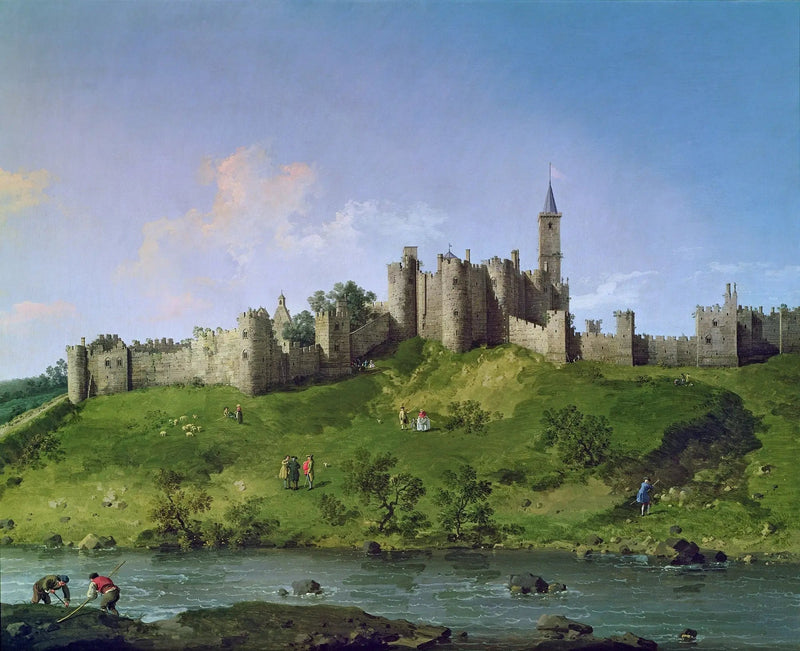 El Castillo de Alnwick - Canaletto