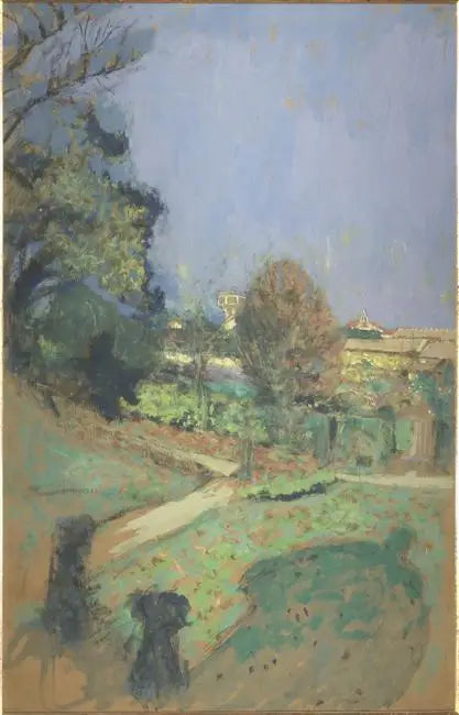 El castillo de agua - Édouard Vuillard