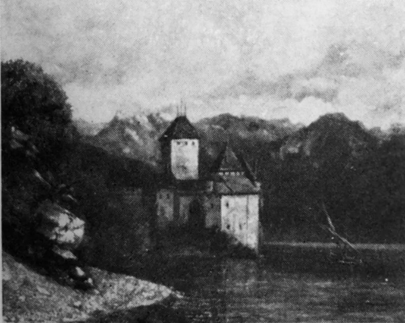 El Castillo de Chillon - Gustave Courbet