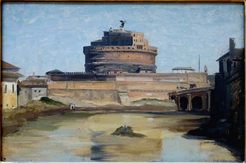El castillo Saint-Ange - Jean-Baptiste Camille Corot