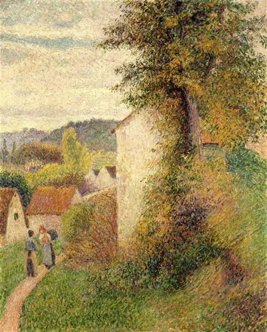 El camino - Camille Pissarro