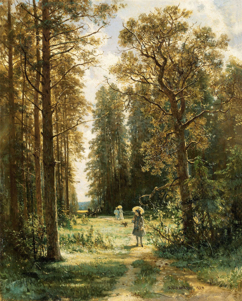 El camino en el bosque - Ivan Chichkine