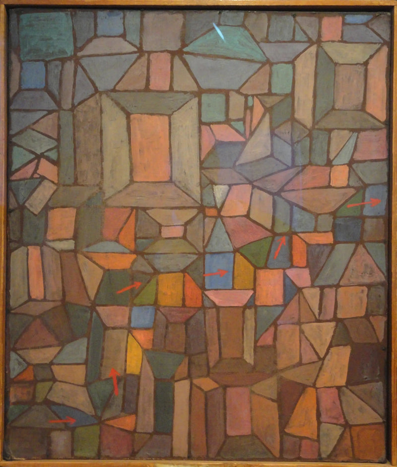 El camino de la ciudadela - Paul Klee