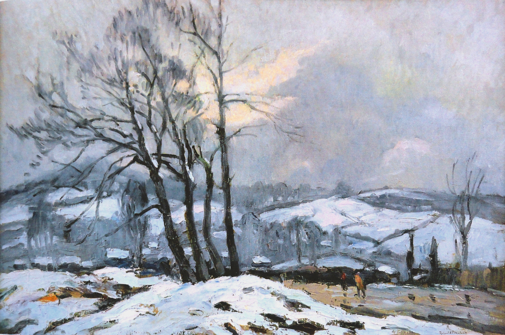 Le Chemin des Bulins - Robert Antoine Pinchon - Alpha Reproduction