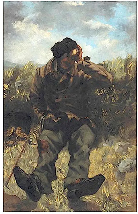 El Le Chemineau - Gustave Courbet