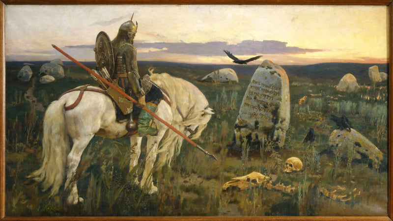 El Caballero en la encrucijada - Viktor Vasnetsov