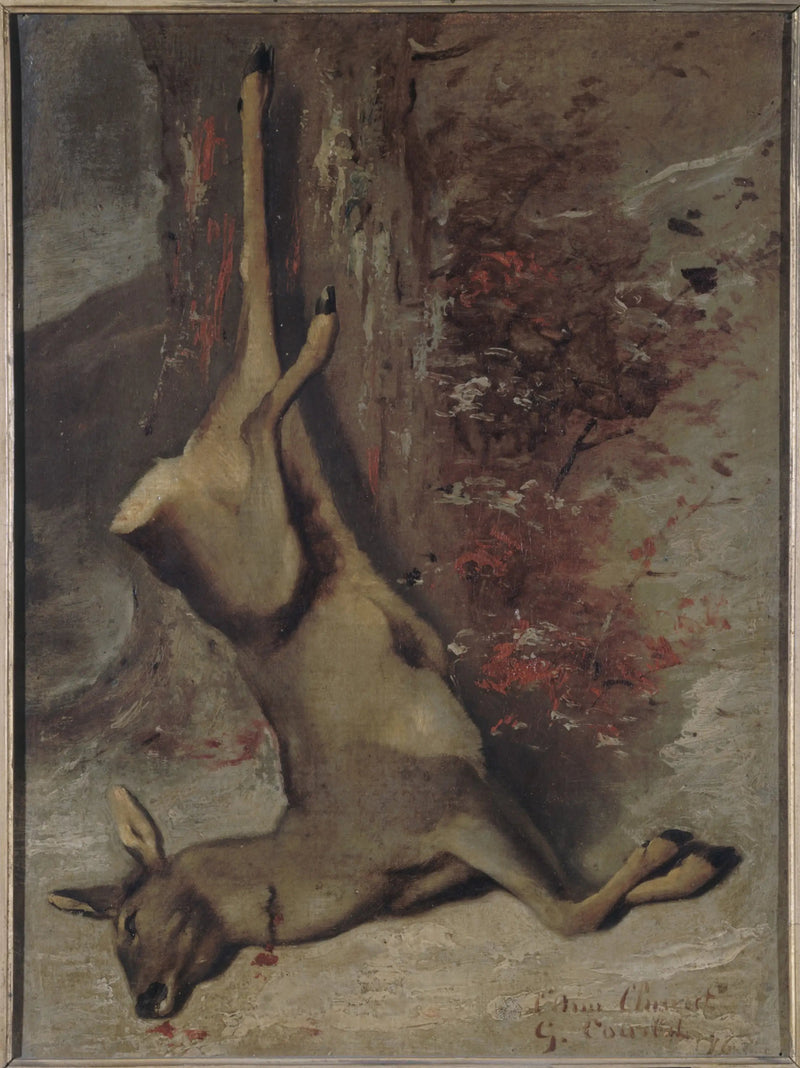 El ciervo - Gustave Courbet
