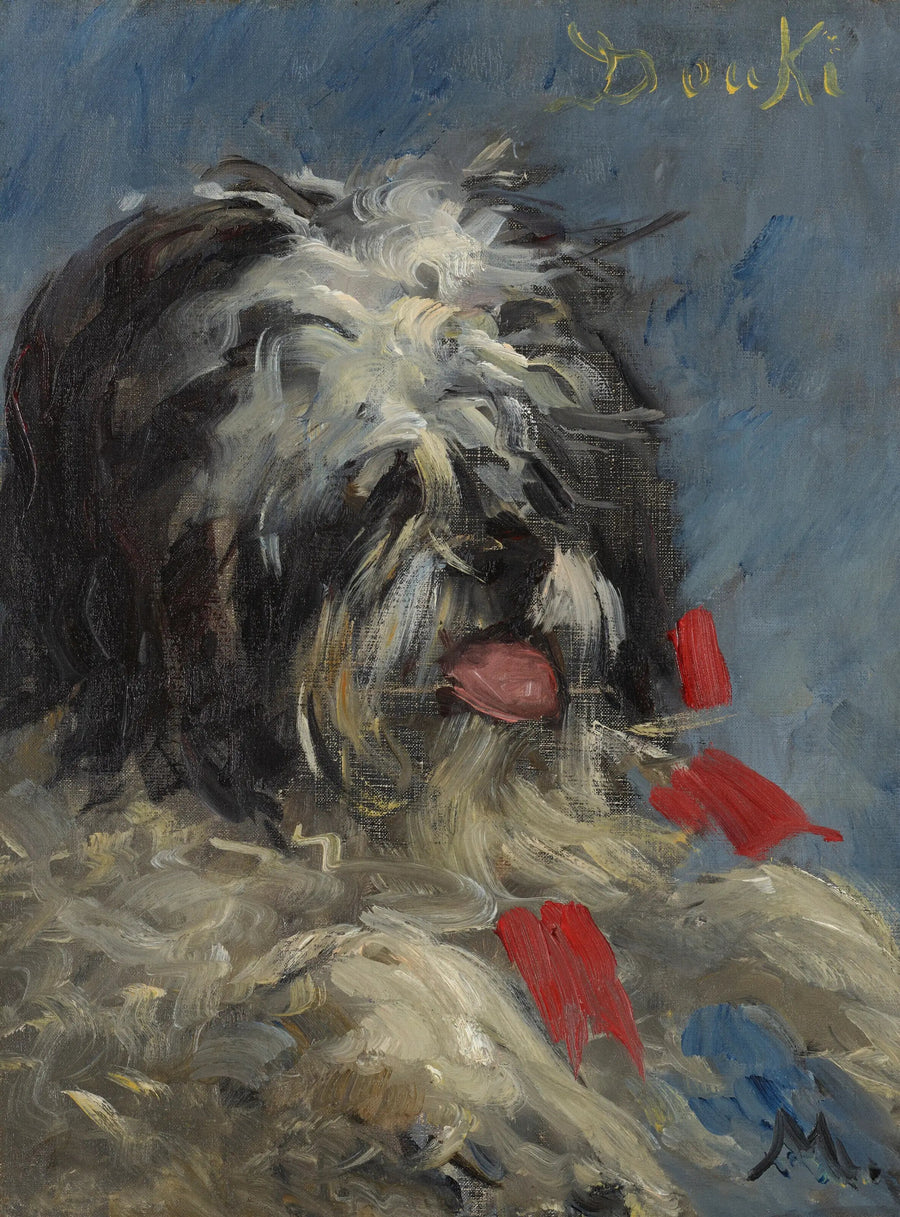 El perro 'Donki' - Édouard Manet