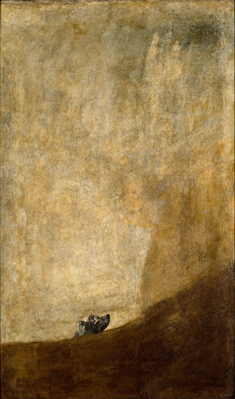 El Perro - Francisco de Goya
