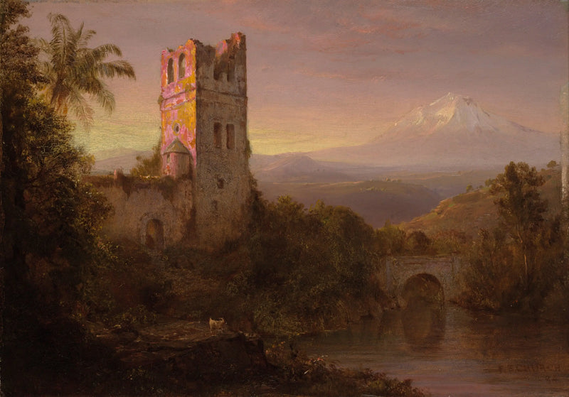 El Chimborazo - Frederic Edwin Church