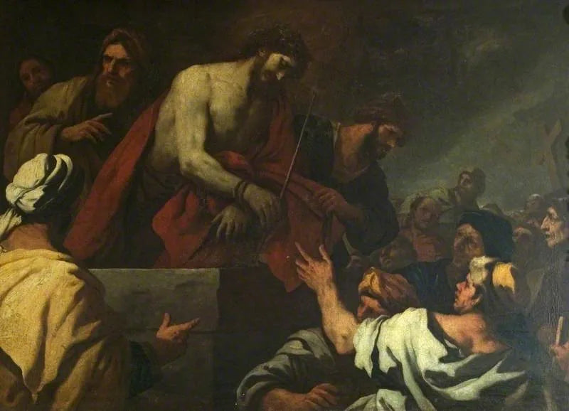 El Cristo llevado al Calvario - Luca Giordano