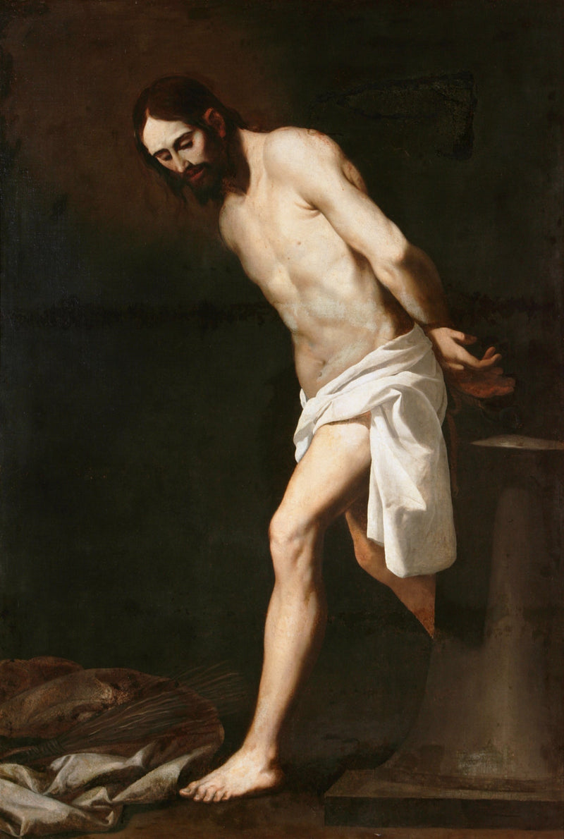 El Cristo en la columna - Francisco de Zurbarán