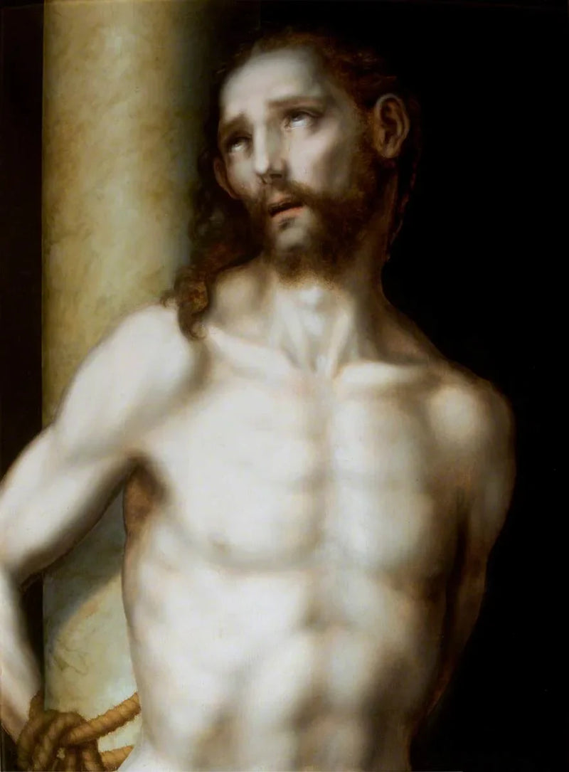 El Cristo en la columna - Luis de Morales