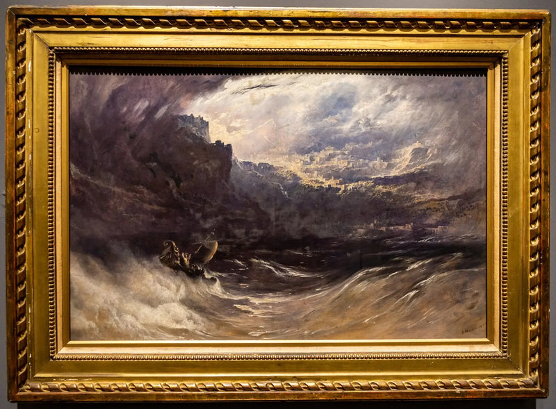El Cristo calma la tormenta - John Martin