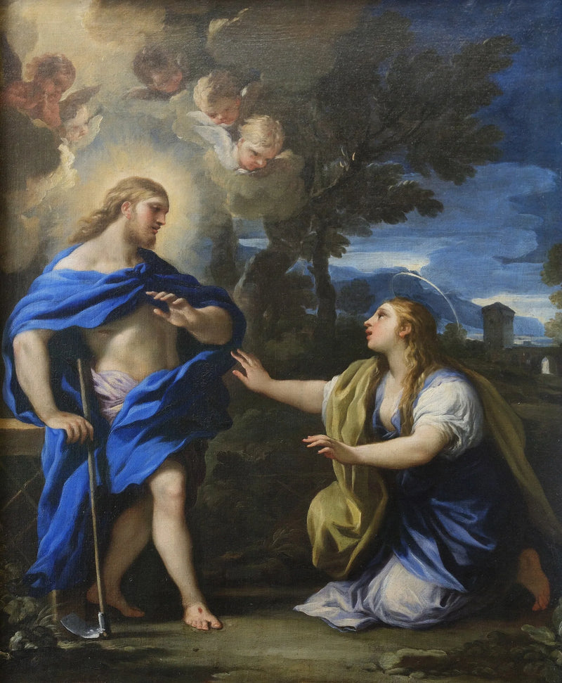 El Cristo apareciendo a María Magdalena - Luca Giordano