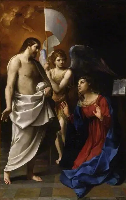 El Cristo que aparece a la Virgen - Guido Reni