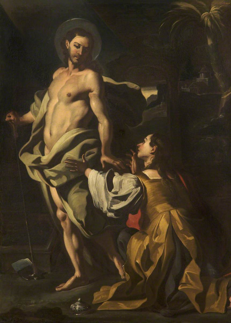 El Cristo apareciendo a María Magdalena - Francesco Solimena