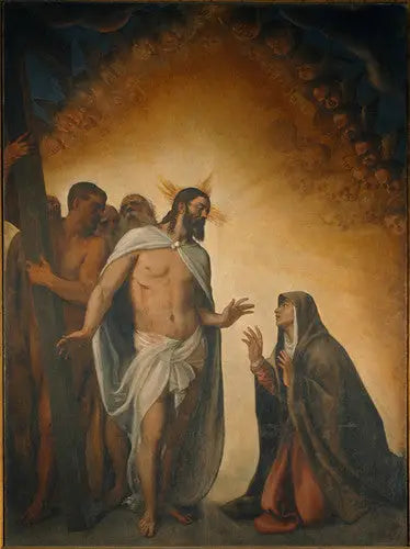 El Cristo que aparece a su madre después de su resurrección - Tiziano