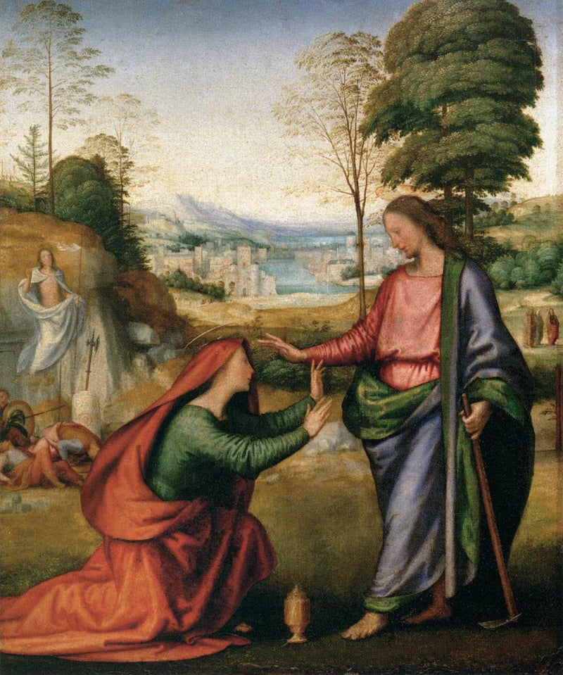 El Cristo apareciendo a Santa Magdalena - Fra Bartolomeo