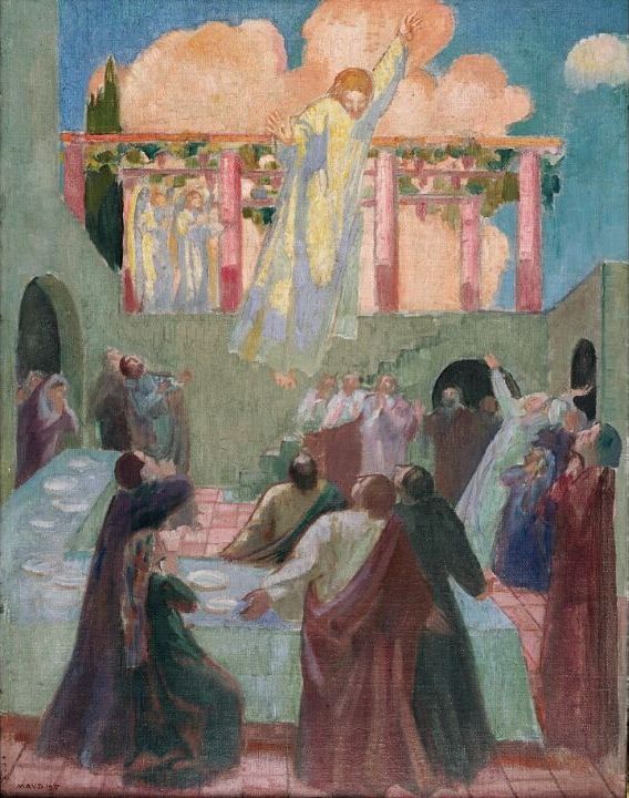 El Cristo que aparece a los apóstoles - Maurice Denis