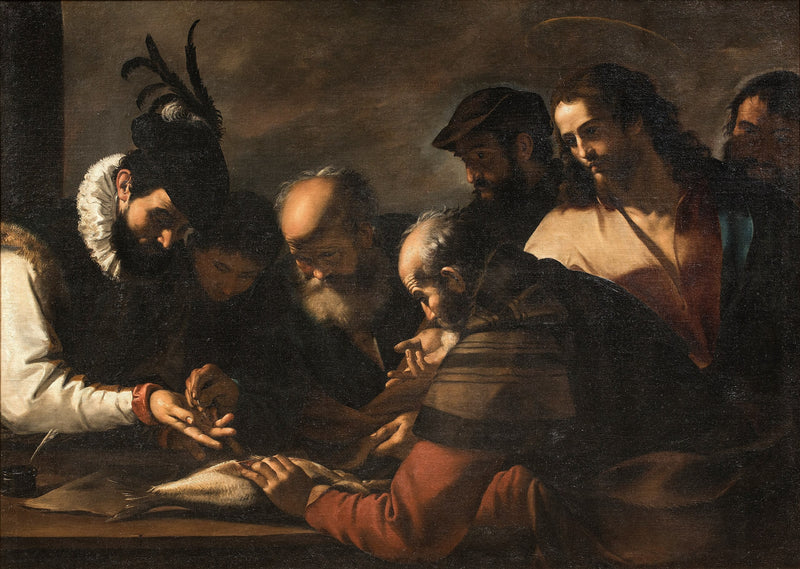 El Cristo en la moneda - Mattia Preti