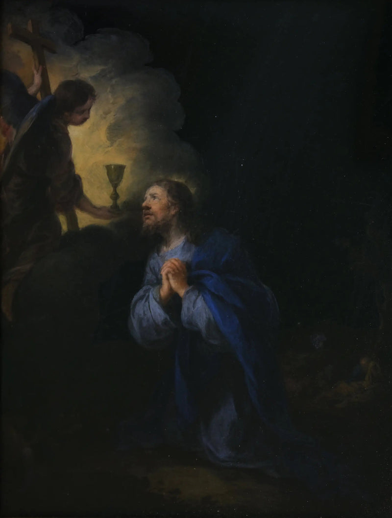 El Cristo en el huerto de los Olivos - Bartolomé Esteban Murillo