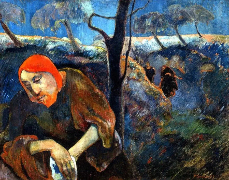 El Cristo en el Jardín de los Olivos - Paul Gauguin