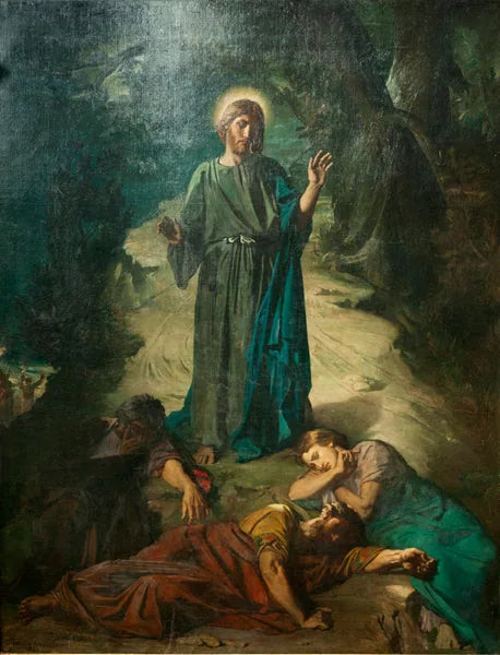 El Cristo en el Huerto de los Olivos - Théodore Chassériau