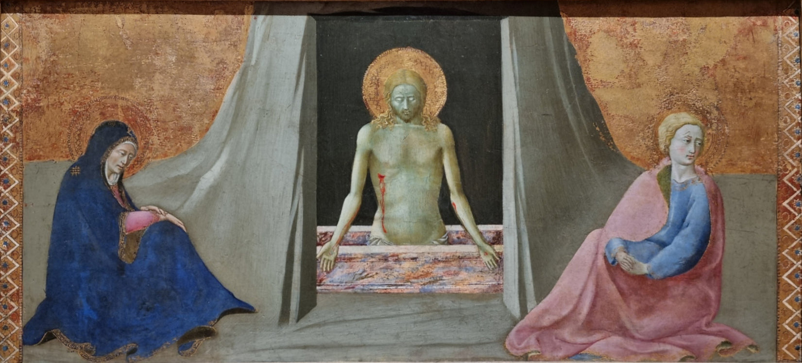 Le Christ au tombeau - Master of the Osservanza - Alpha Reproduction