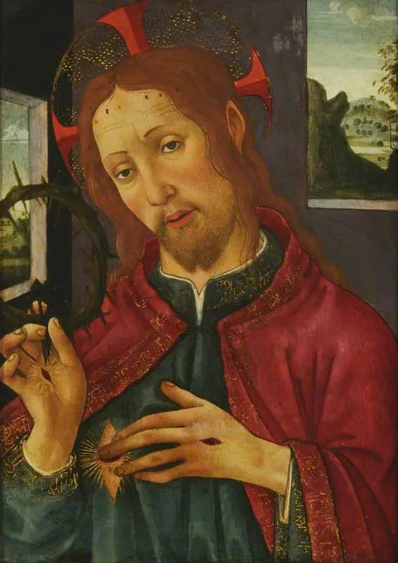 El Cristo con la corona de espinas - Sandro Botticelli