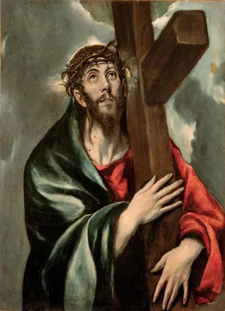 El Cristo con la cruz - El Greco