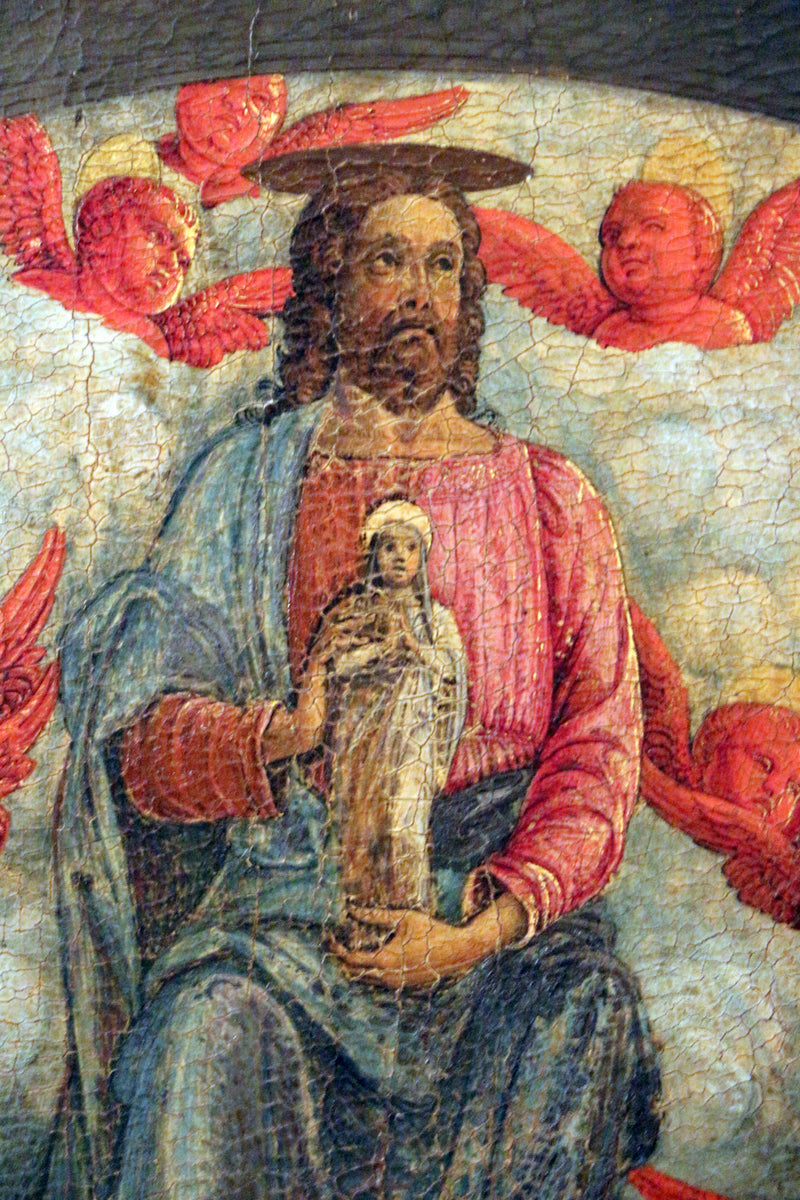 El Cristo con el alma de la Virgen - Andrea Mantegna