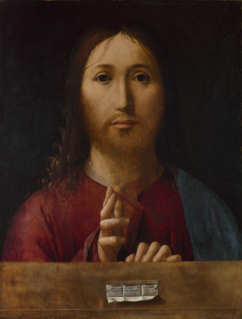 El Cristo bendiciendo - Antonello de Messina