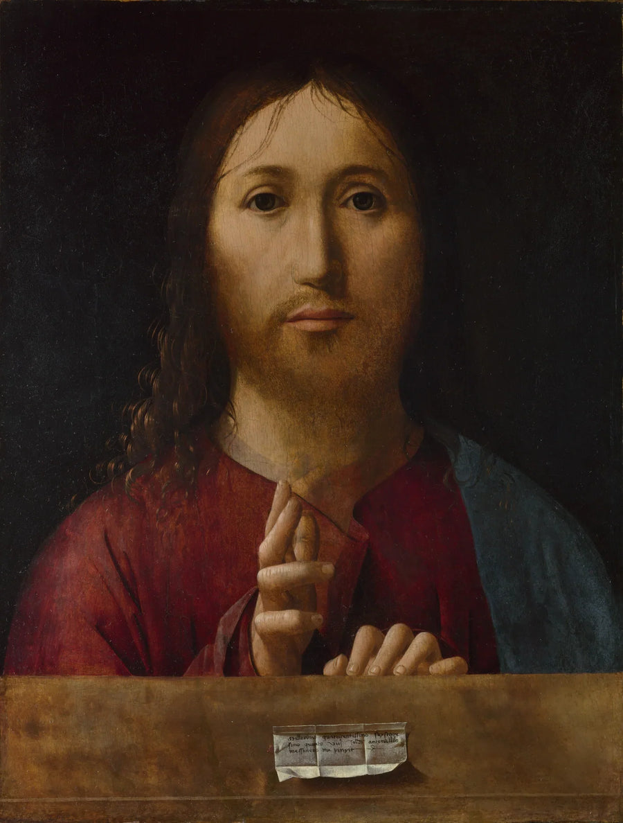 El Cristo bendiciendo - Antonello de Messina