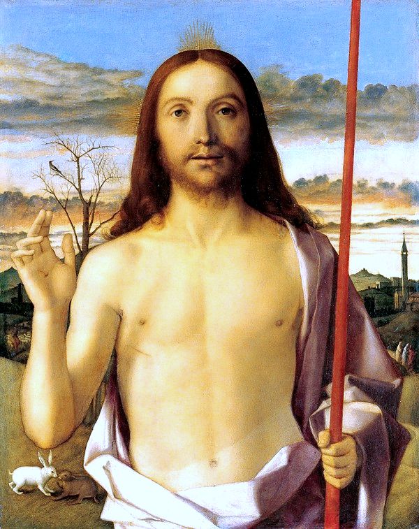 El Cristo bendiciendo - Giovanni Bellini