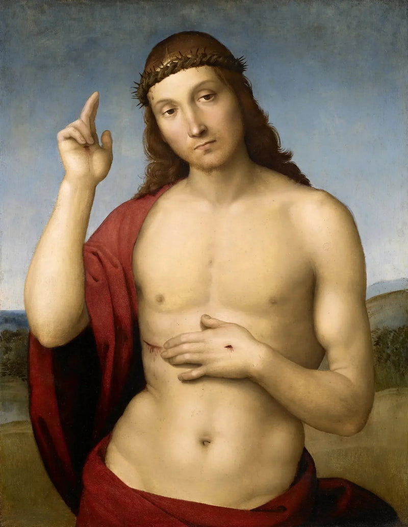 El Cristo bendiciendo - Rafael Sanzio
