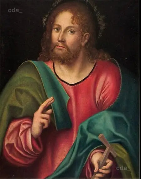 El Cristo bendice - Lucas Cranach el Viejo