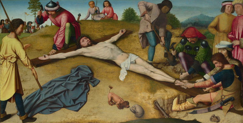 El Cristo crucificado - Gérard David