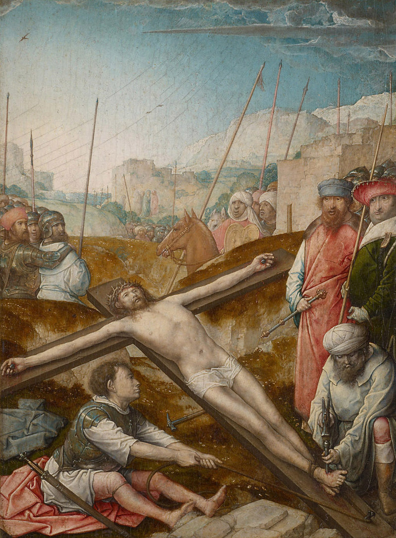 El Cristo crucificado - Juan de Flandes