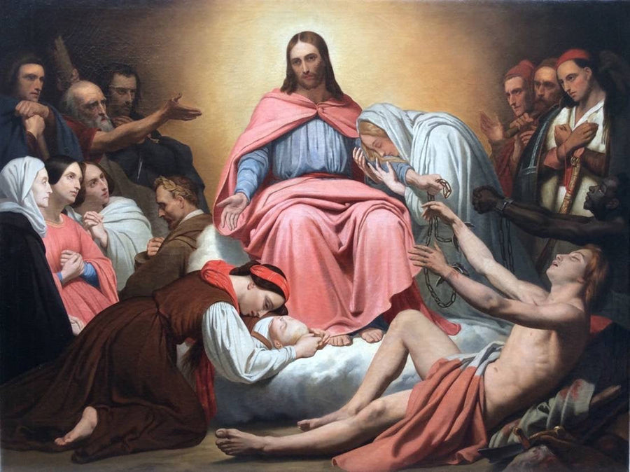 El Cristo consolador - Ary Scheffer