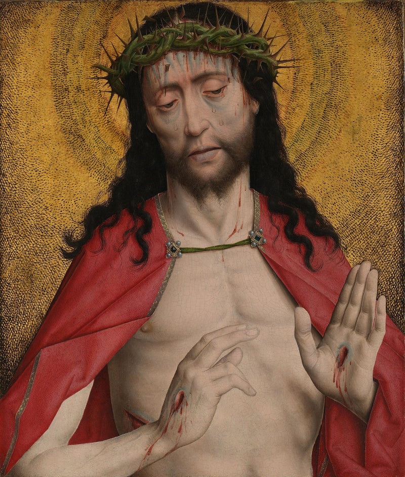 El Cristo coronado de espinas - Dirk Bouts