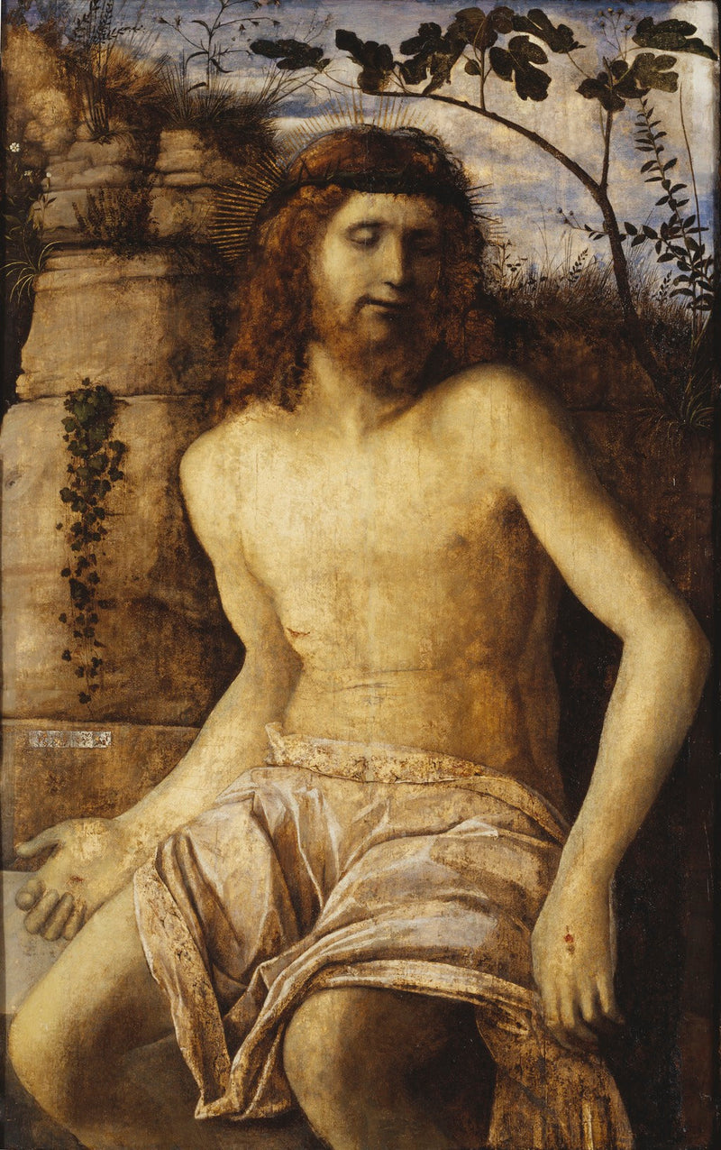 El Cristo coronado de espinas - Giovanni Bellini
