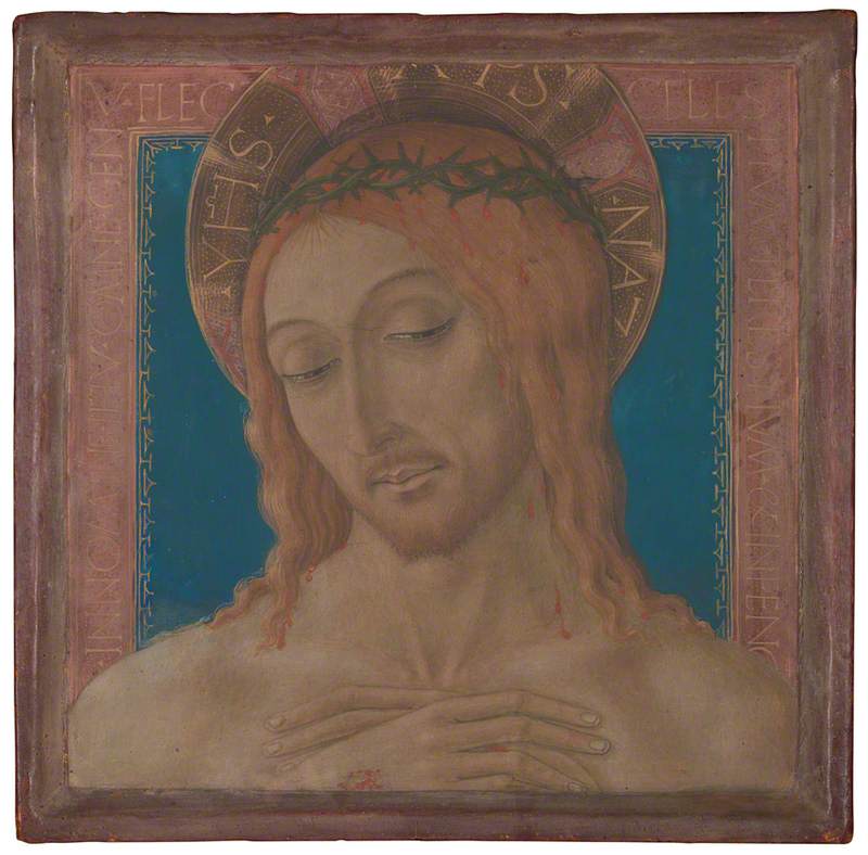 El Cristo coronado de espinas - Matteo di Giovanni